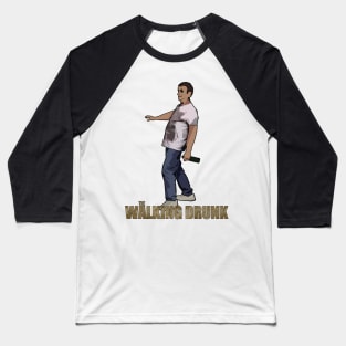 The Walking Drunk Baseball T-Shirt